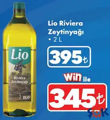 LİO RİVİERA ZEYTİNYAĞI 2 L fiyat ve kampanya bilgisi